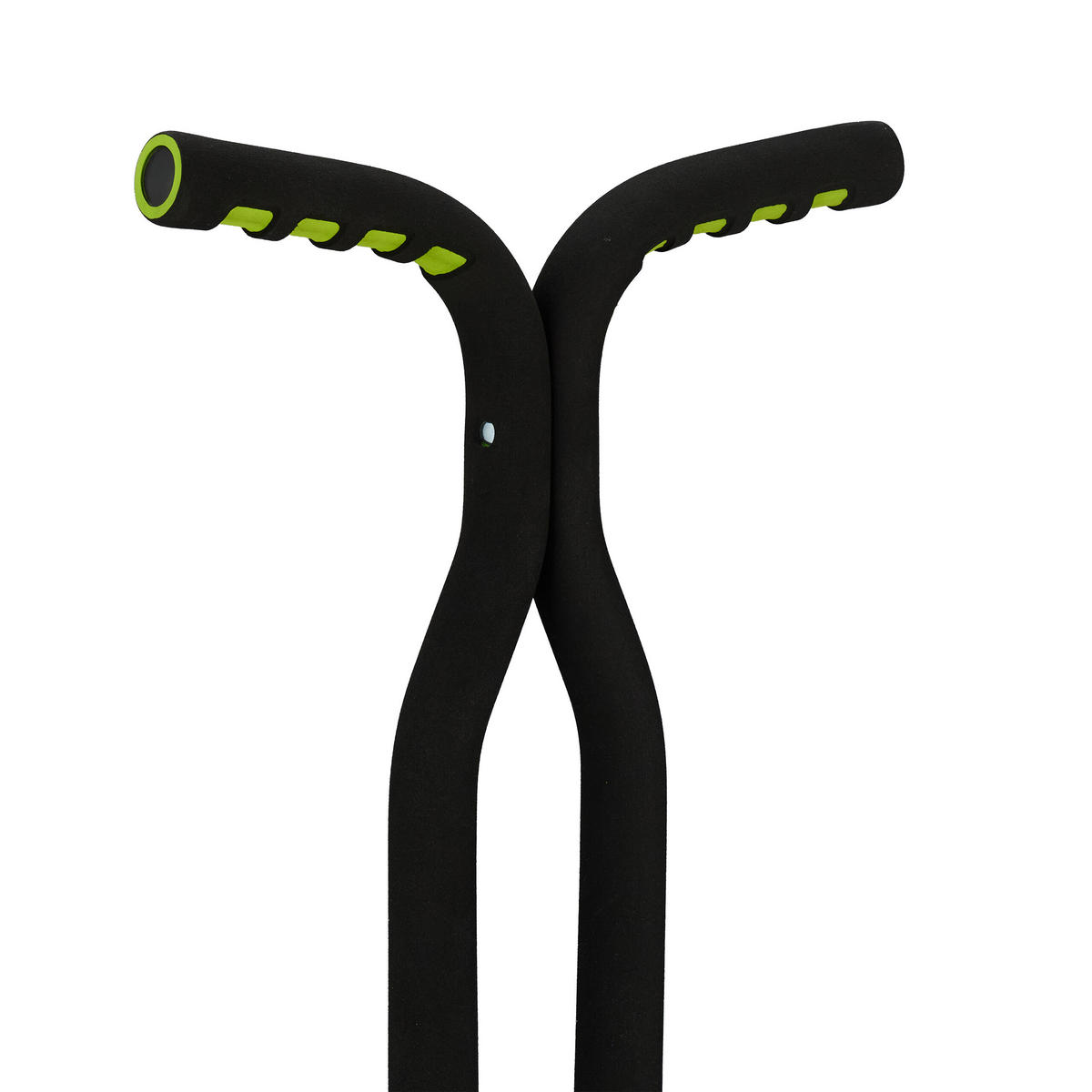 POGO-STICK - Grün, Kunststoff/Textil (29/6cm) - Relaxdays