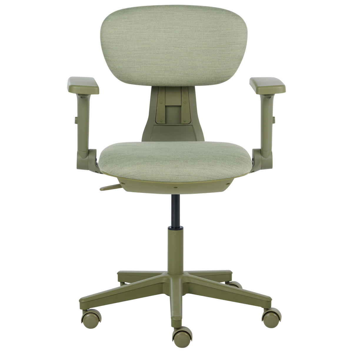 KANCELÁŘSKÁ ŽIDLE Látka Zelená Core - zelená barva, textil (68/88/68cm) - Beliani