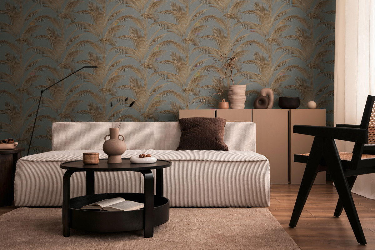 VLIESTAPETE Braun 53/1005 cm - Braun, Textil (53/1cm) - KUNSTLOFT
