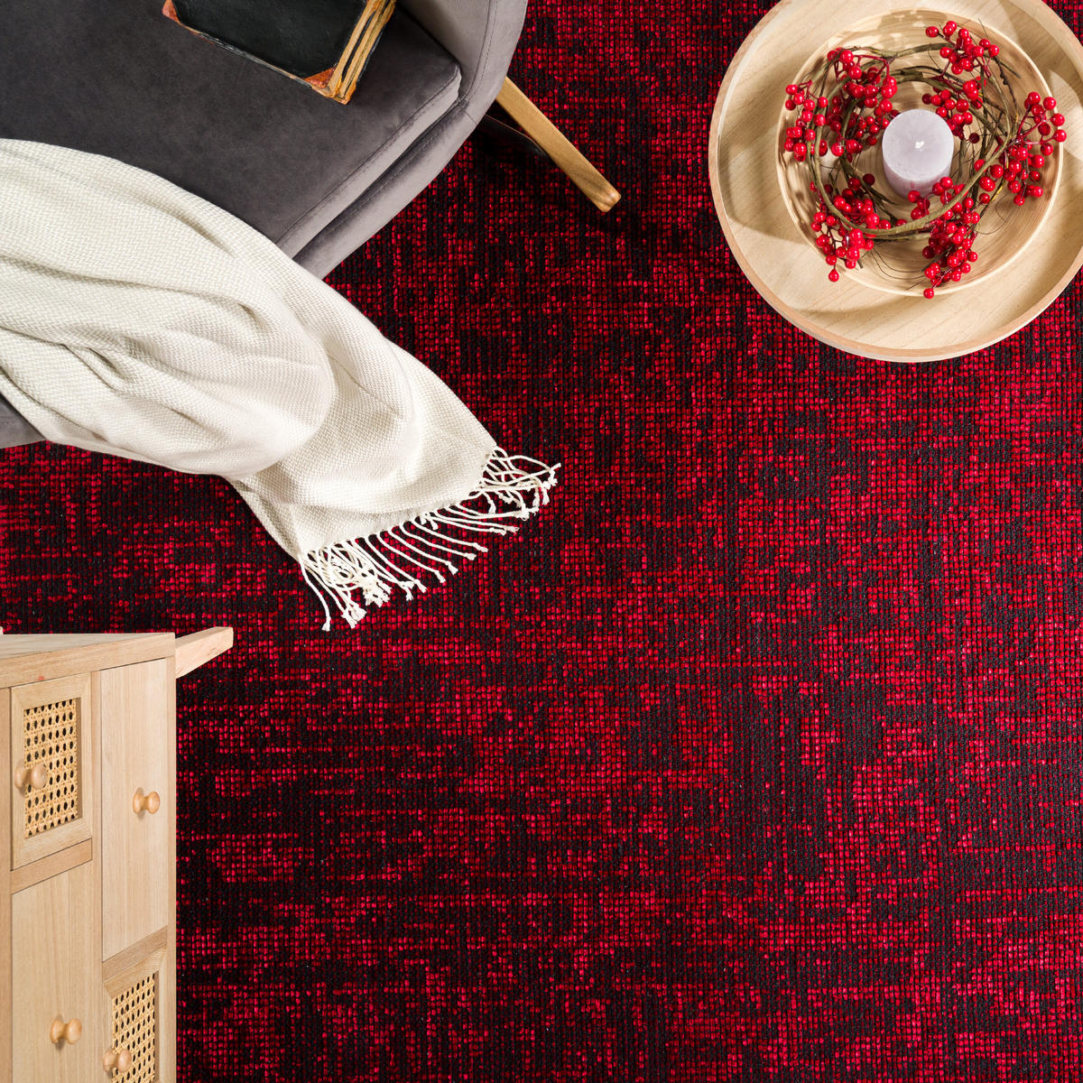 KURZFLORTEPPICH 80/150 cm Melbourne 690 - Rot, Textil (80/150cm) - Paco Home