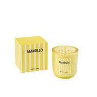 DUFTKERZE AMARILLO Gelb - Gelb, Paraffin (8/8.5cm) - J-Line