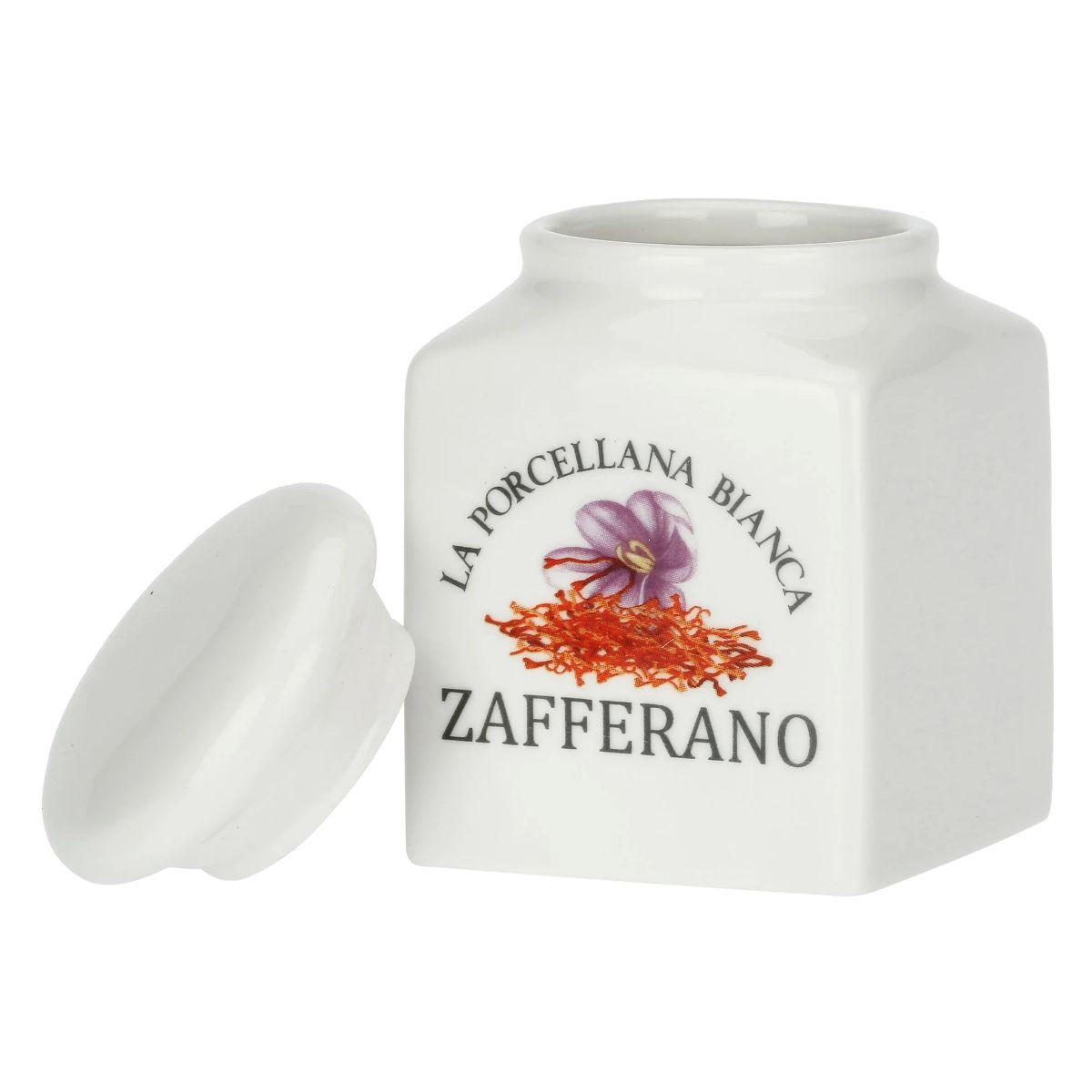 VORRATSDOSE Zafferano 0,175 l - Multicolor, Keramik (7/6.5/10cm) - La Porcellana Bianca