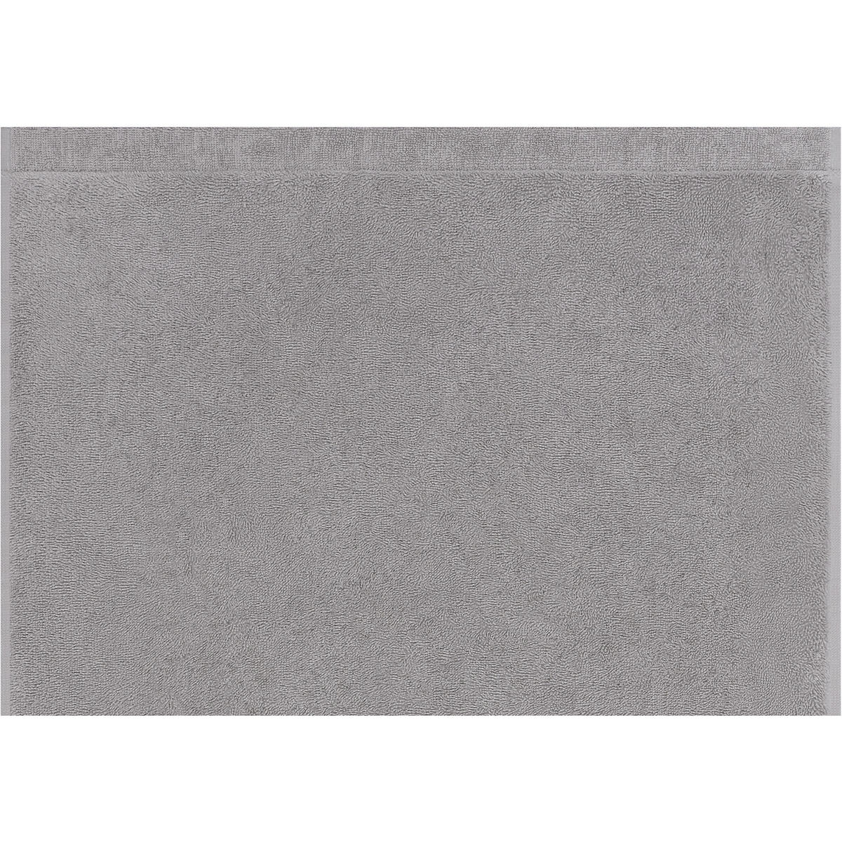 HANDTUCH LIFE STYLE UNI 7007 METAL - 735 - Grau, Textil (50/100cm) - Cawoe