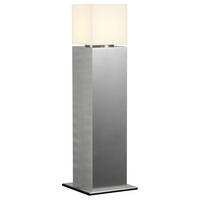 WEGELEUCHTE Square Aluminium-gebürstet - Alufarben, Metall (13/13/60cm) - SLV