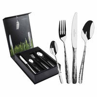 TAFELBESTECK INKL. BESTECKBOX Frame silber 24er Set - Silberfarben, Metall - Picard & Wielpütz