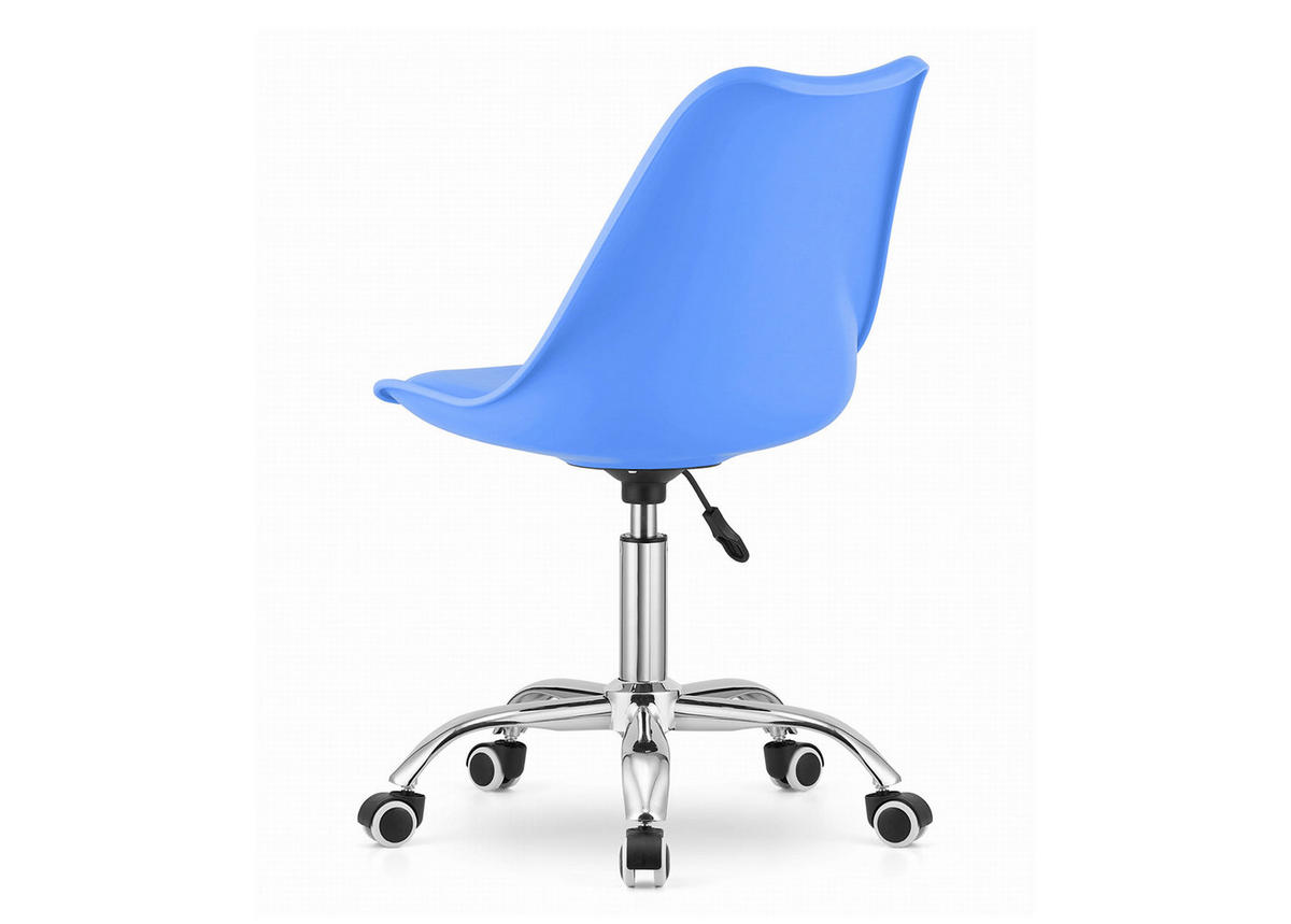 BÜROSTUHL Alba, hellblau - Hellblau, Kunststoff (48/91.5/56.5cm)