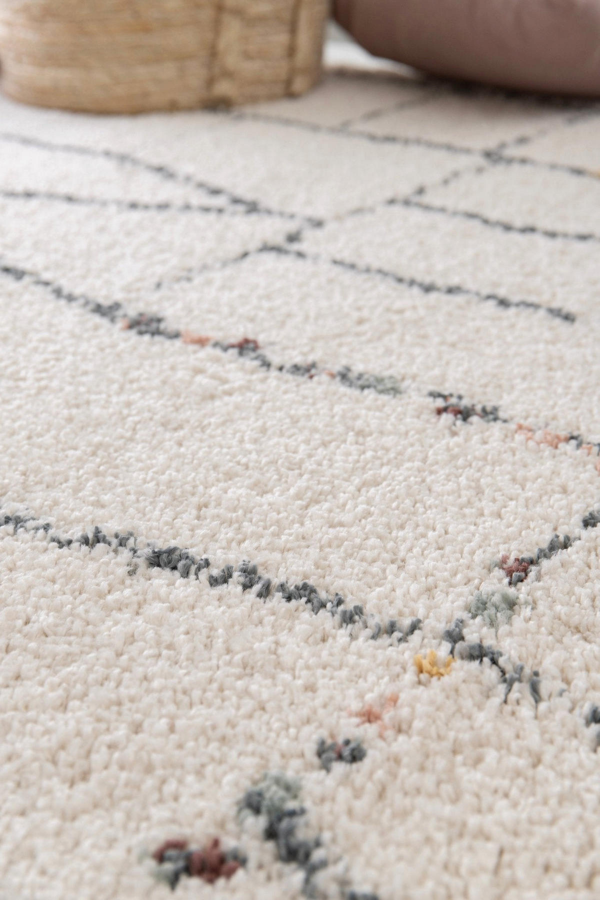 TEPPICH Shaggy dick weich pflegeleicht beige - Beige, Textil (120/170cm) - AFK Living