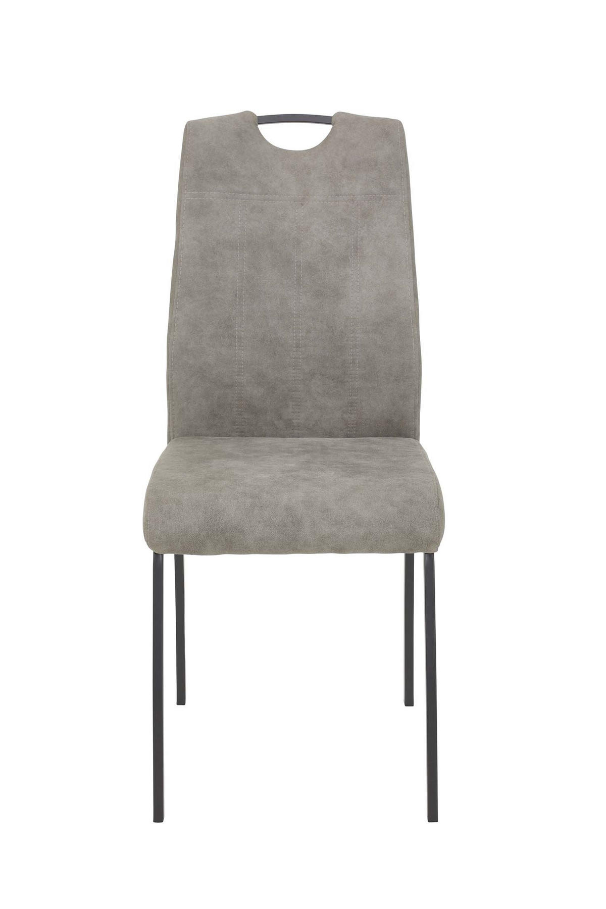 STUHL-SET 2 Stück Elif II - Vintage Grau - Grau, Textil/Metall (44/96/64cm) - Hela Vertriebs GmbH