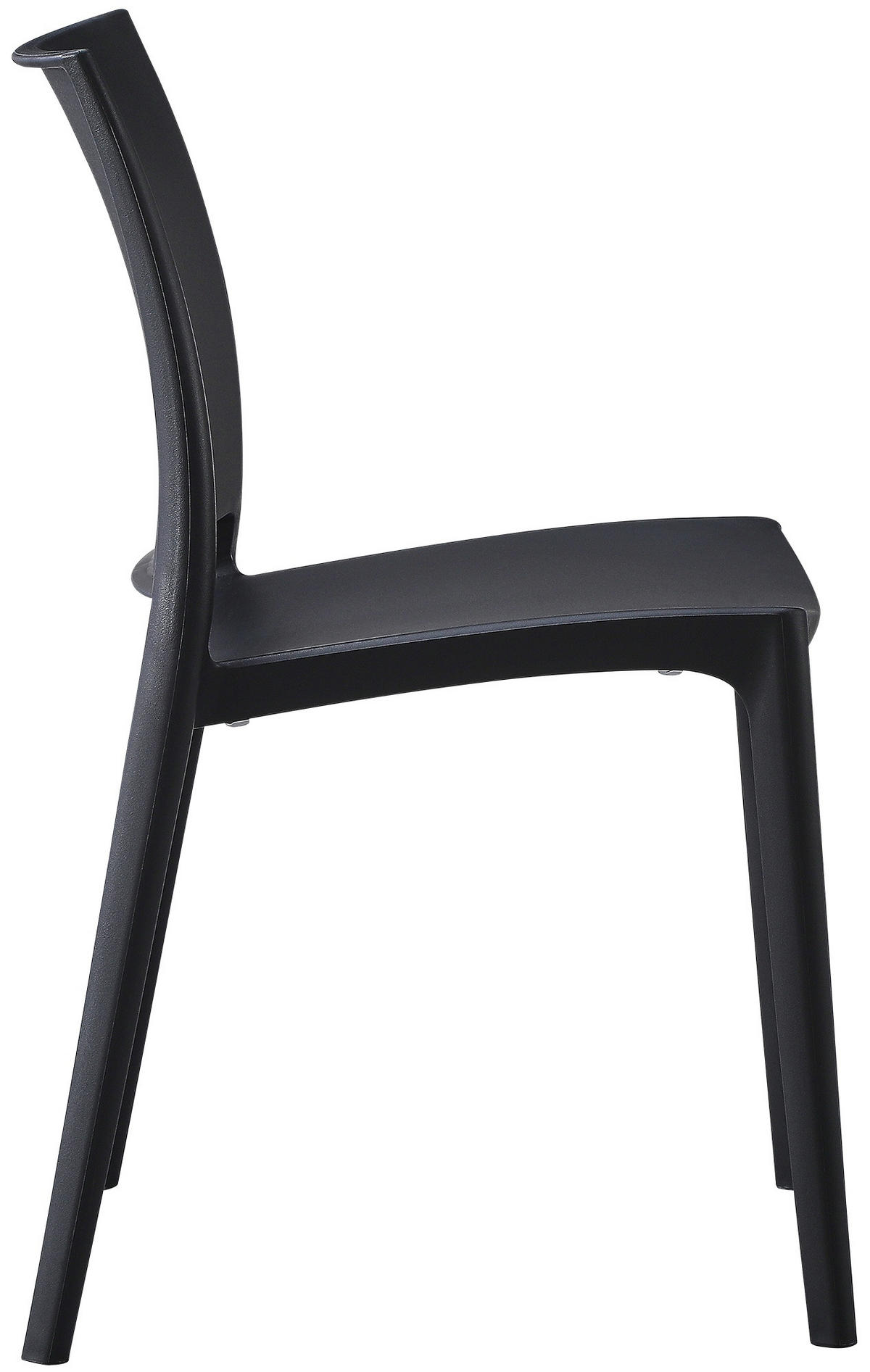 STÜHLE Merle - 2er Set schwarz - Schwarz, Kunststoff (42/81/49cm) - TPFGarden