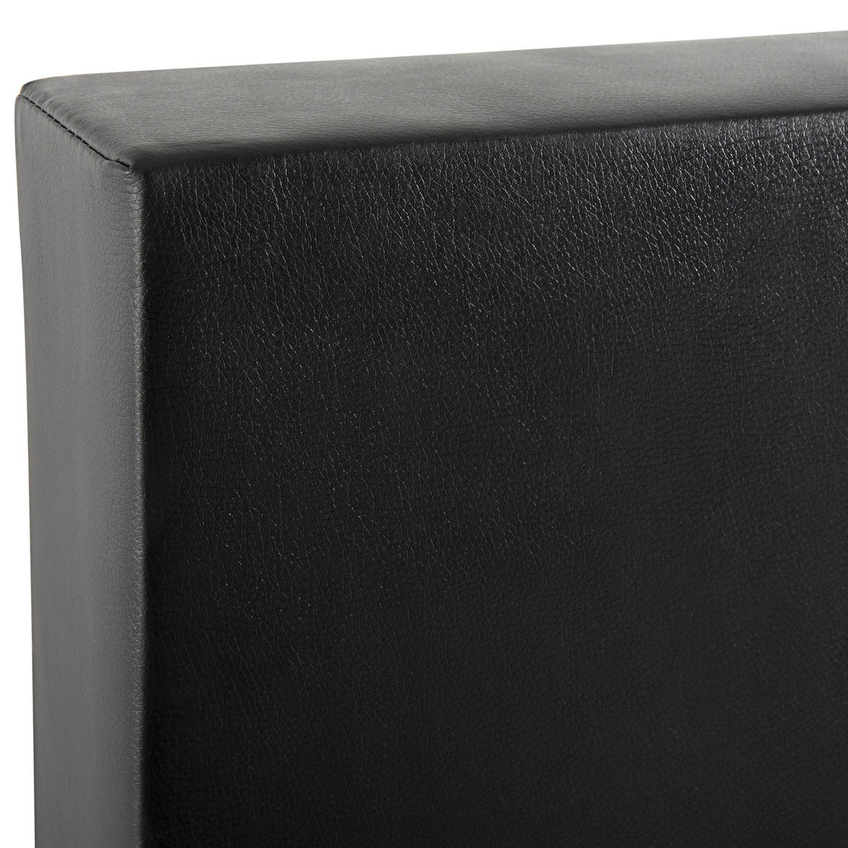 BOXSPRINGBETT 180/200cm Schwarz President - Schwarz, Kunststoff/Textil (180/200cm) - Beliani