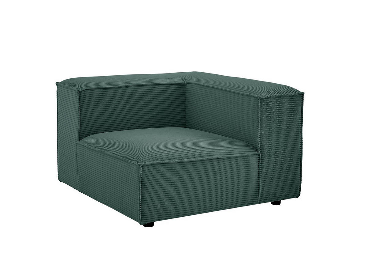 SESSEL mit gerader Rückenlehne - 1 Person - stoff - grün Ruzolo - Grün, Holz/Textil (103/67/103cm) - Vente-Unique
