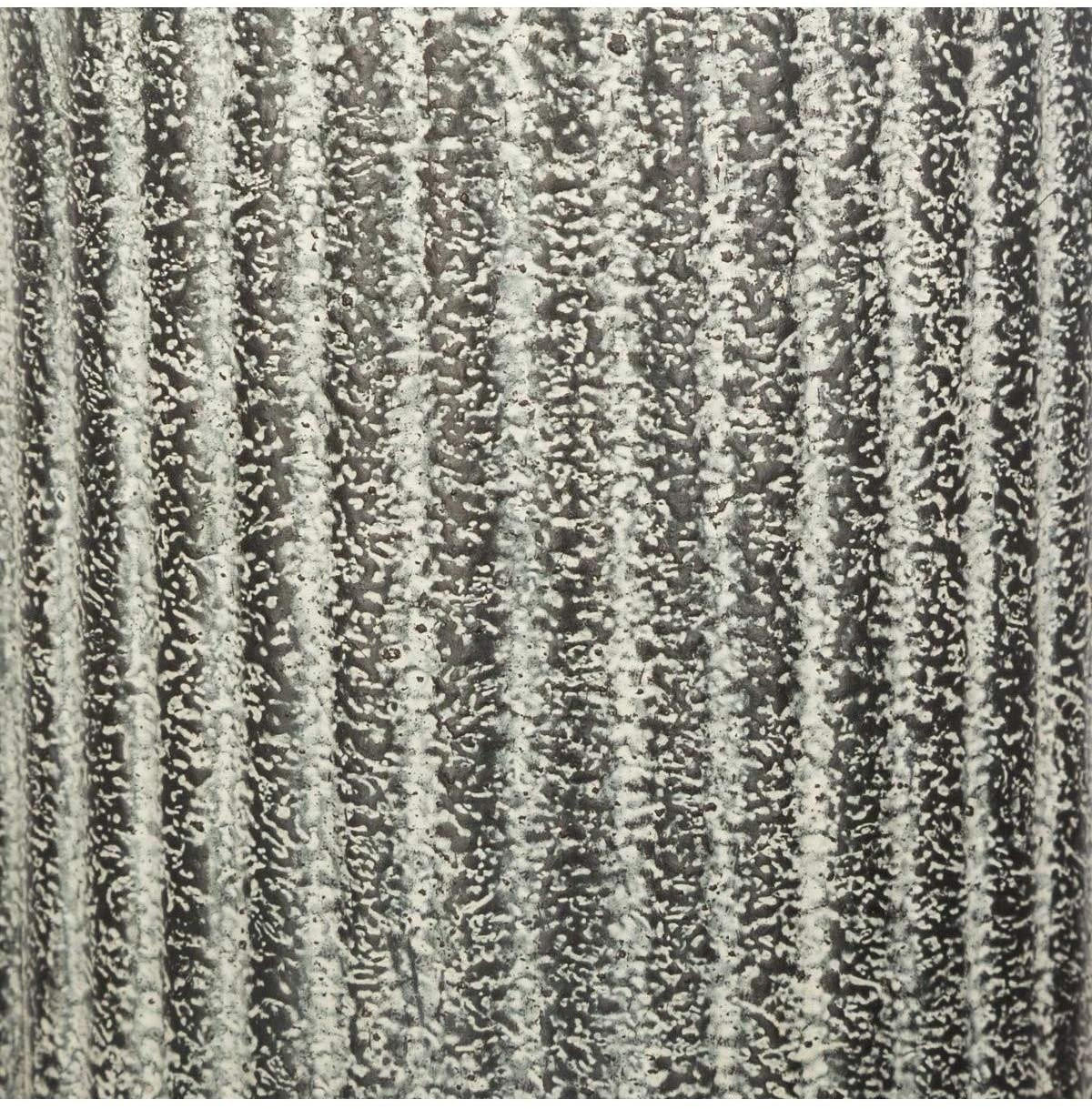 DEKOPFLANZE grauer Topf Gras 23/23/45,8 cm - Grün, Kunststoff (45.8cm) - Atmosphera Createur d´interieur