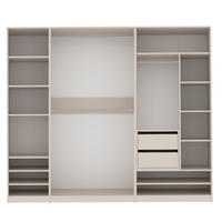 BEGEHBARER KLEIDERSCHRANK TRES F/C CASHMERE 240/206/51 cm - Kaschmir, Holzwerkstoff (240/206/51cm) - Marmex Möbel