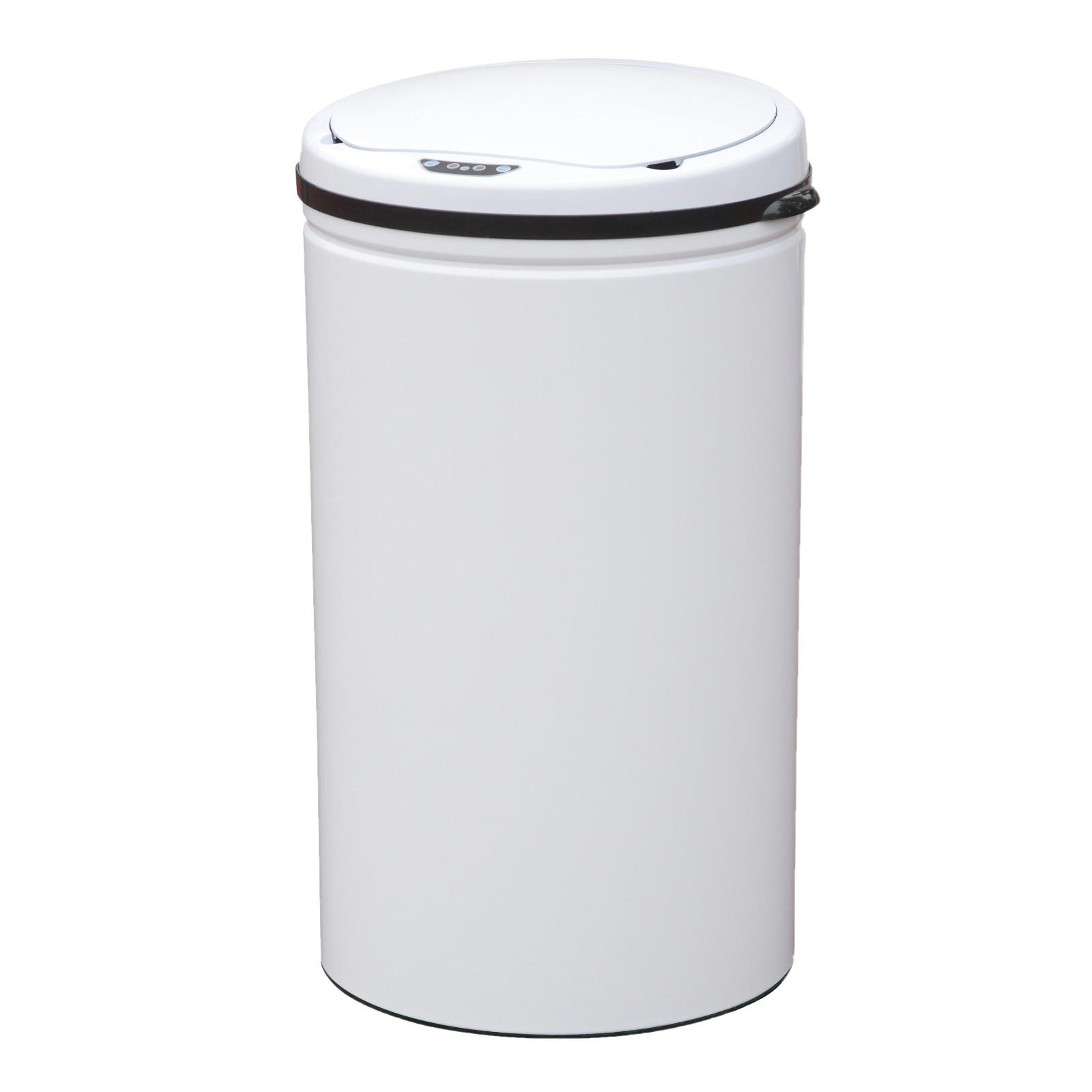 SENSORMÜLLEIMER 30L - Weiß, Metall (32/51/32cm) - SVITA