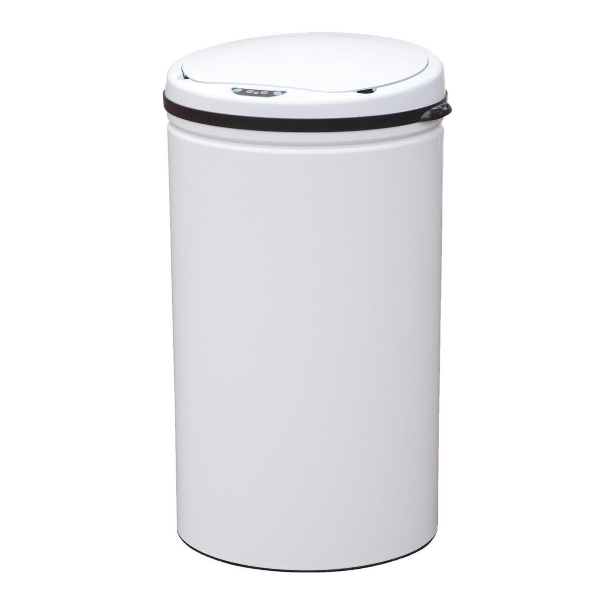 SENSORMÜLLEIMER 30L - Weiß, Metall (32/51/32cm) - SVITA