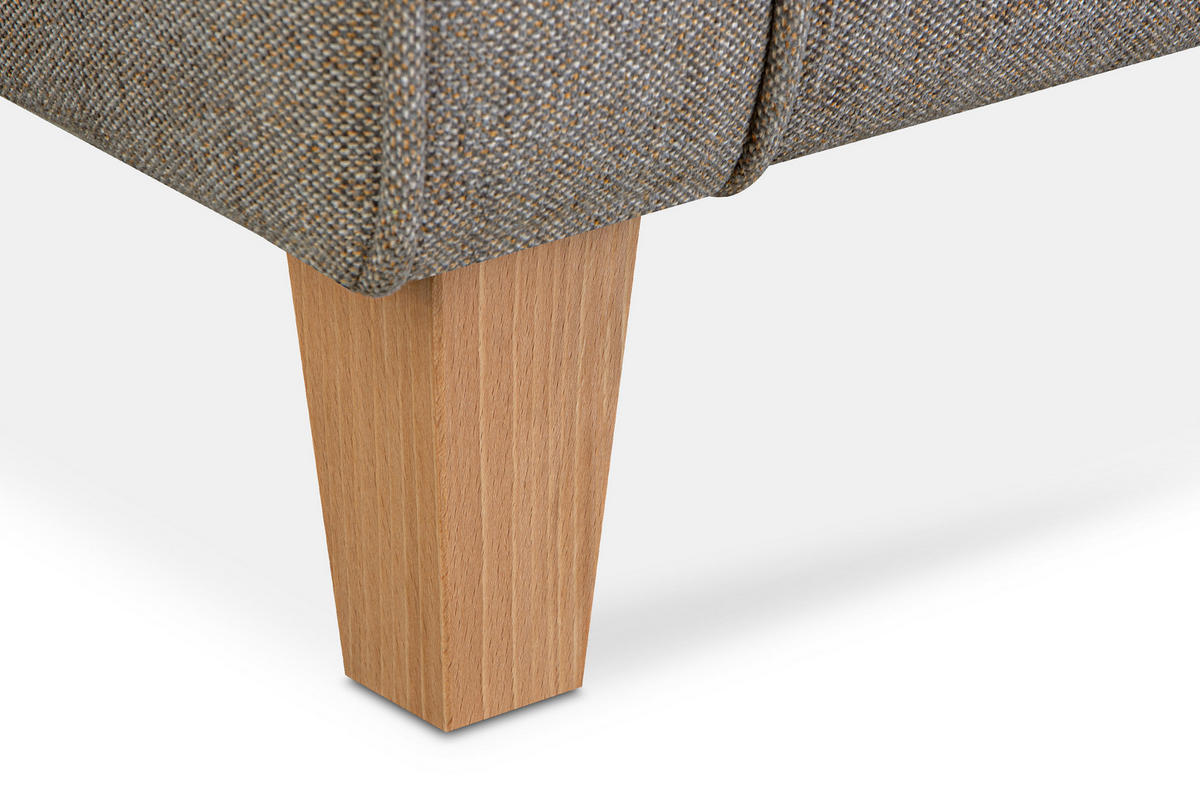 OHRENSESSEL MILES Massivholzbeine buche, hellbraun - Hellbraun, Holzwerkstoff/Buchenholz (82/105/97cm) - KONSIMO®