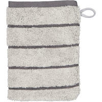 WASCHLAPPEN BALANCE DOUBLEFACE 6232 PLATIN - 77 - Grau, Textil (16/22cm) - Cawoe
