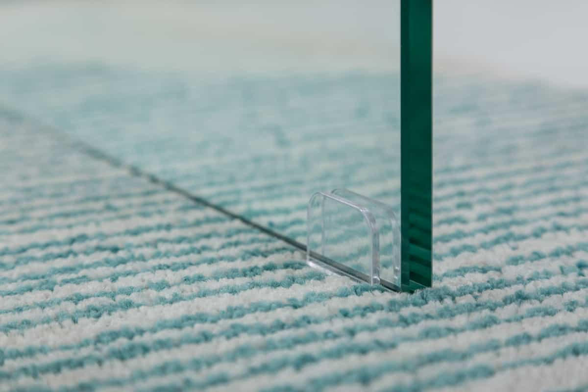 COUCHTISCH FANTOME Glas Transparent 110 cm - Transparent, Glas (55/110/40cm) - riess-ambiente