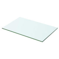 WANDBOARD 50/25/0,8 cm aus Glas Transparent - Transparent, Glas (50/0.8/25cm) - vidaXL