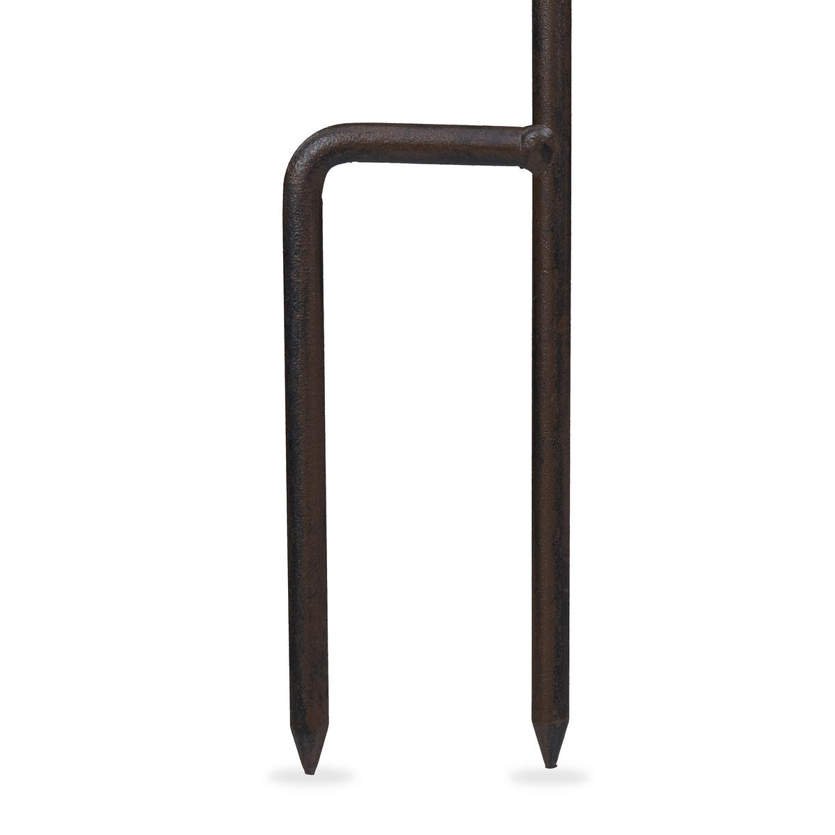 VOGELFUTTERHAUS - Braun, Metall (15/115/16cm) - Relaxdays