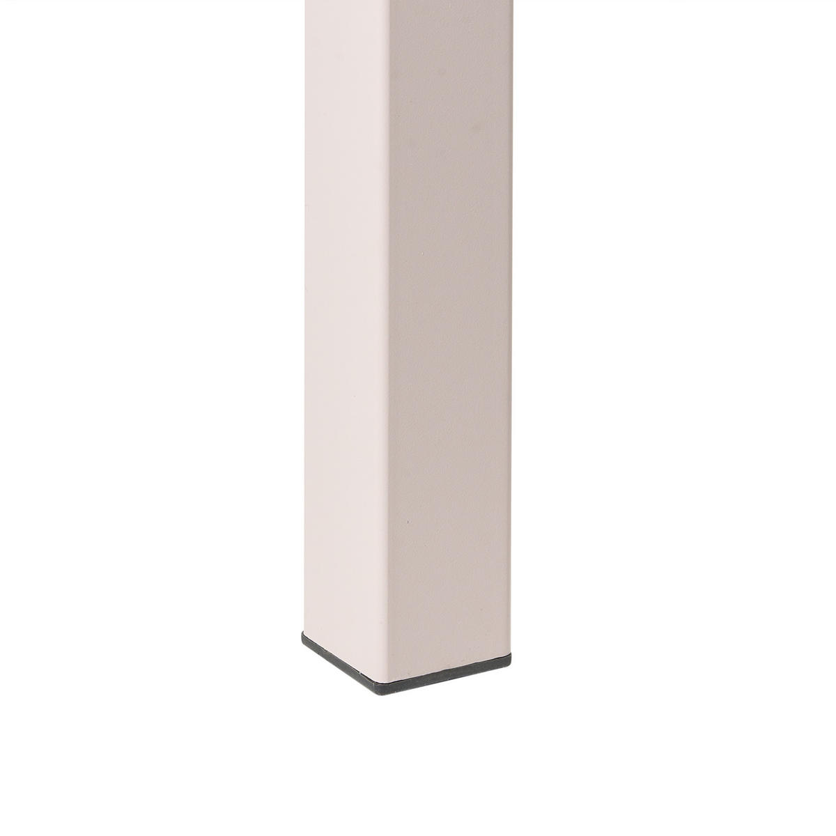 GARTENTISCH 154/84 cm Beige Bartica - Beige, Kunststoff (154/84/76cm) - Beliani