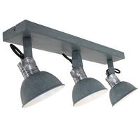 LED DECKENLEUCHTE Brooklyn Grau Metall - Grau, Metall (61/16/12cm)