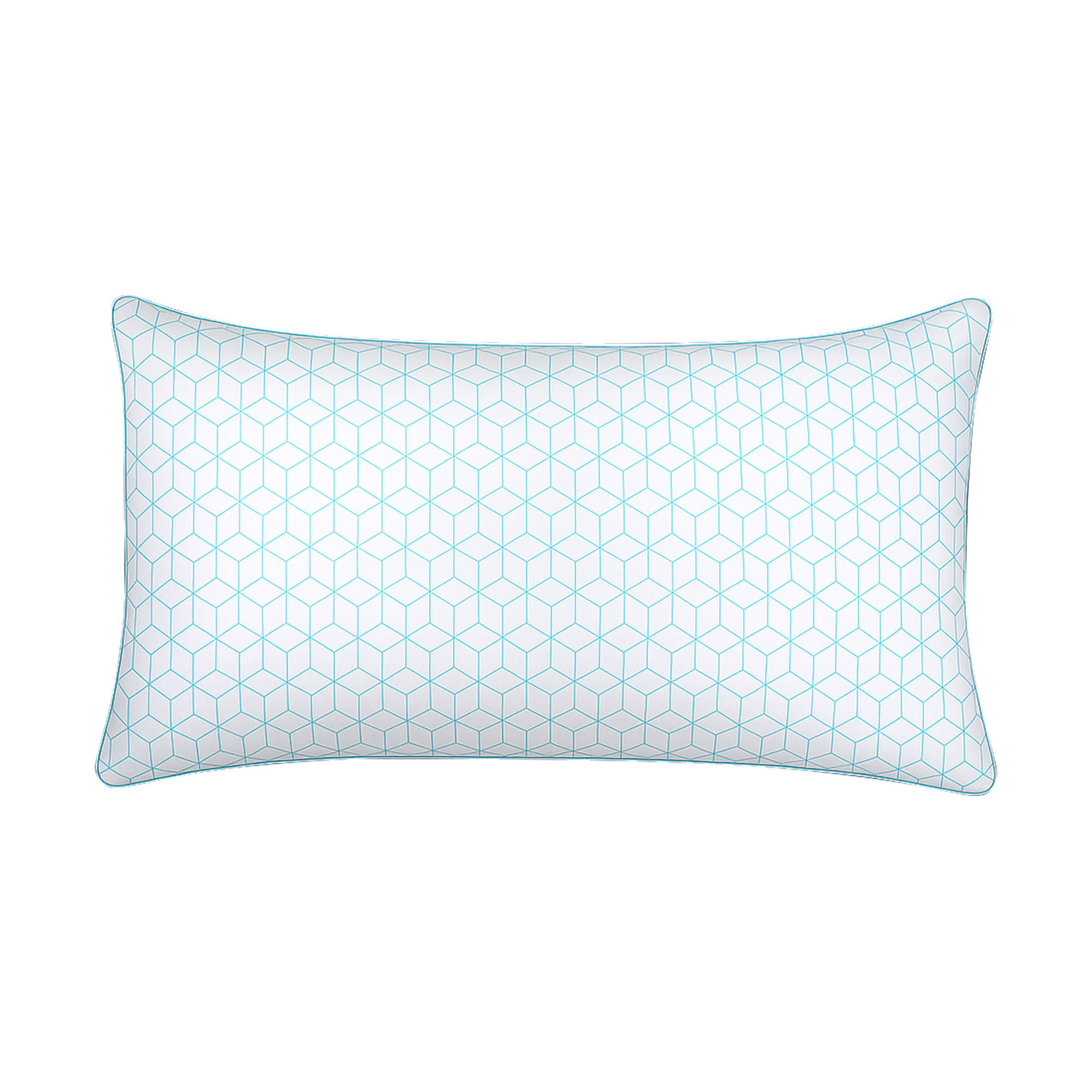 KOPFKISSEN "Freeze" Kühl-Effekt 40x80 cm - Weiß, Textil (80/40cm) - Bestlivings