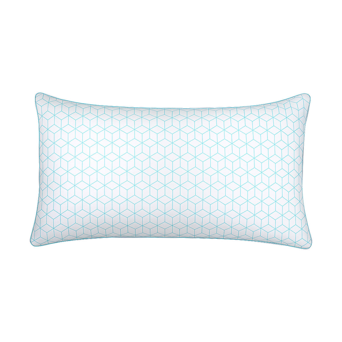 KOPFKISSEN "Freeze" Kühl-Effekt 40x80 cm - Weiß, Textil (80/40cm) - Bestlivings