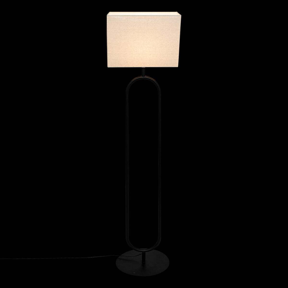 STEHLAMPE Alec 154 cm - Beige, Metall (38/28/154cm) - Atmosphera Createur d´interieur