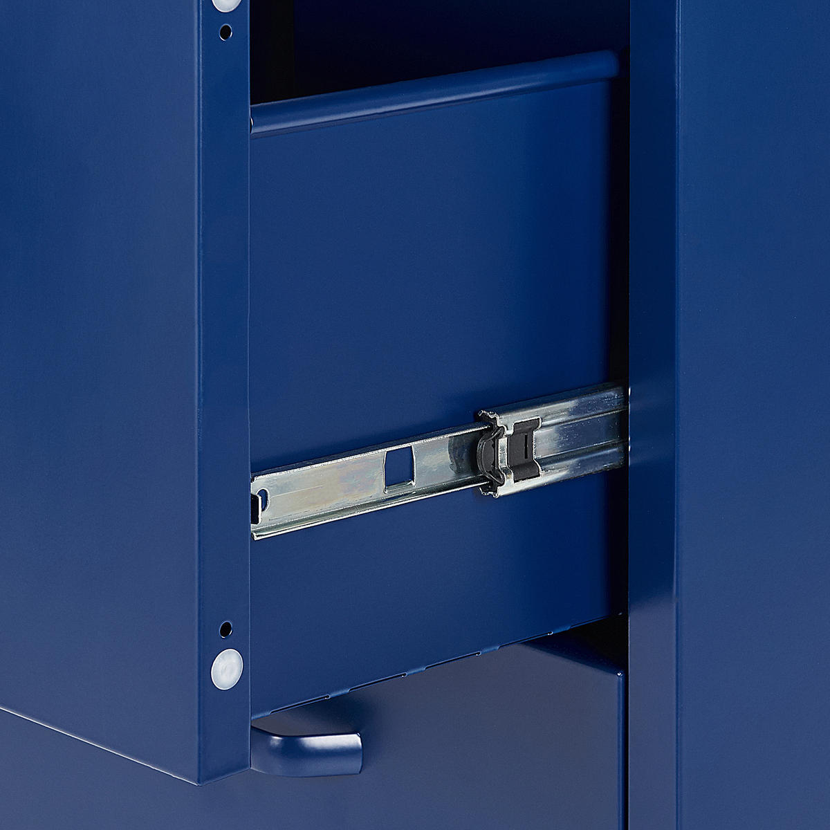AKTENSCHRANK blau Wostok - Blau, Metall (43/103/40cm) - Beliani