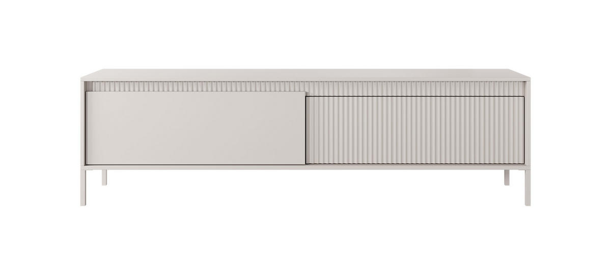 TV-SCHRANK Beige Senso 187/53 cm - Beige, Holzwerkstoff (188/53/39cm) - Bettso