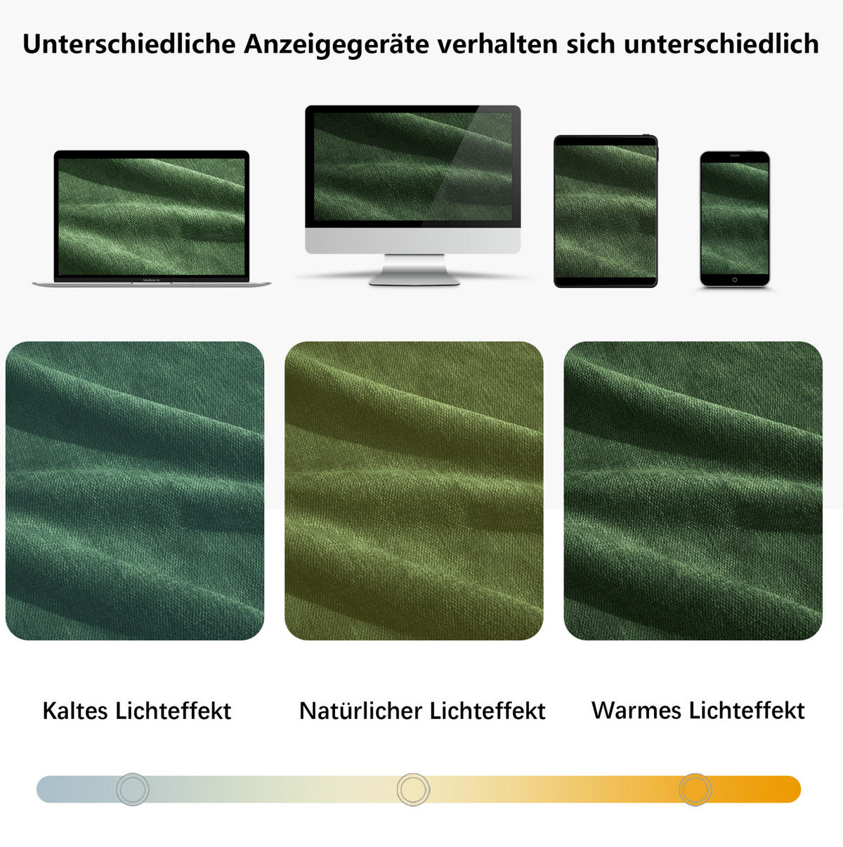 SOFA 271/93/67 cm in Grün aus Polyester mit modularer Flexibilität und rutschfester Basis - Grün, Kunststoff (93/67/271cm) - Flora Grace