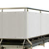 BALKONUMSPANNUNG SolVision HB2 90/300 cm Weiß Polyethylen - Weiß, Kunststoff (300/90cm) - Sol Royal
