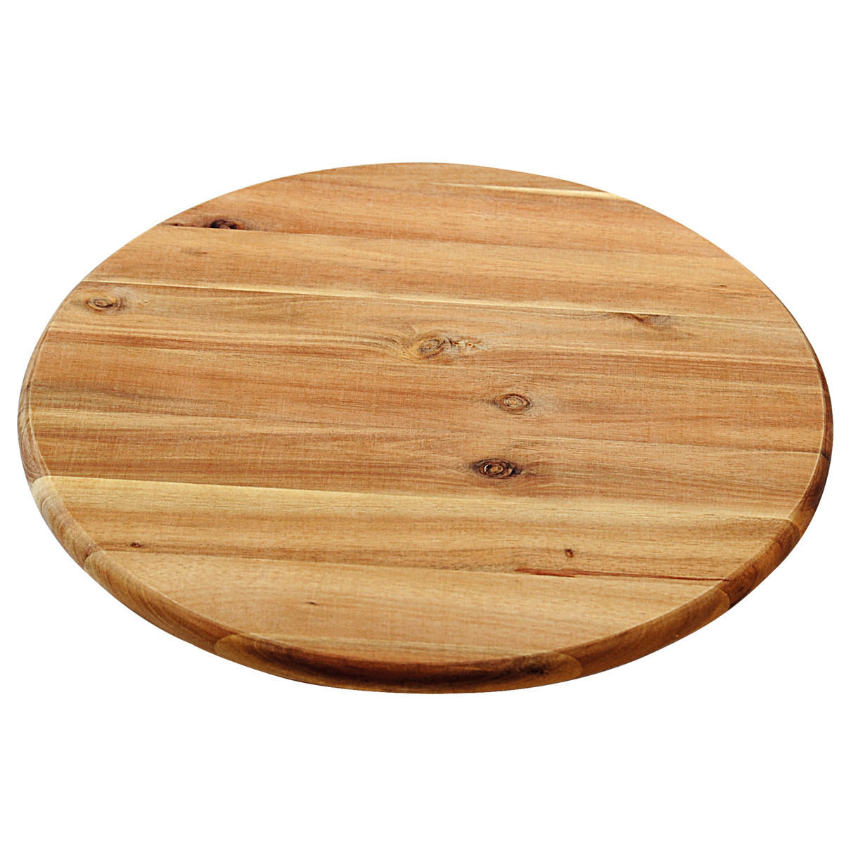 SERVIERBRETT drehbar 40/40/4 cm - Braun, Holz (40/40cm) - Kesper