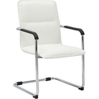 SCHWINGSTUHL Lederlook Weiß - Weiß, Textil/Metall (57/92/59cm) - CLP