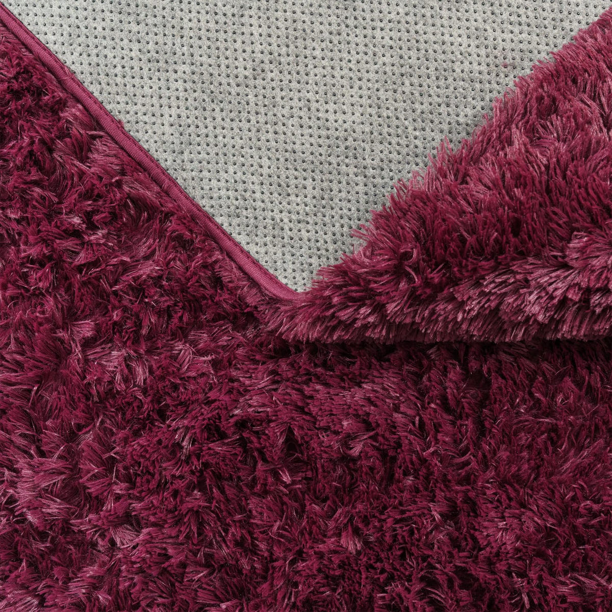 HOCHFLORTEPPICH Lila 60 x 100 cm - Lila, Kunststoff (60/100cm) - TT Home