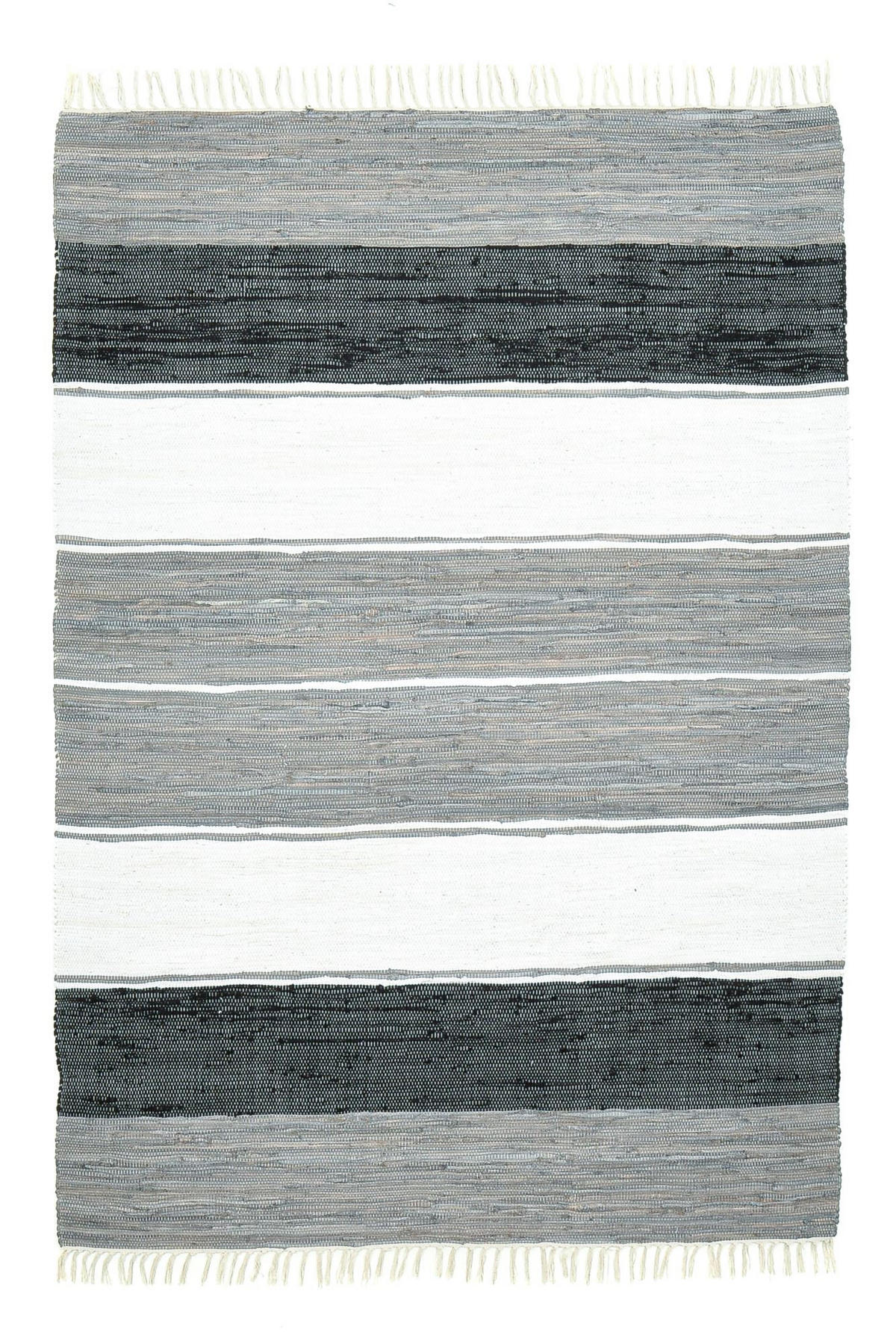 FLECKERLTEPPICH Happy Design 90x160 cm - Schwarz, Textil (90/160cm) - THEKO