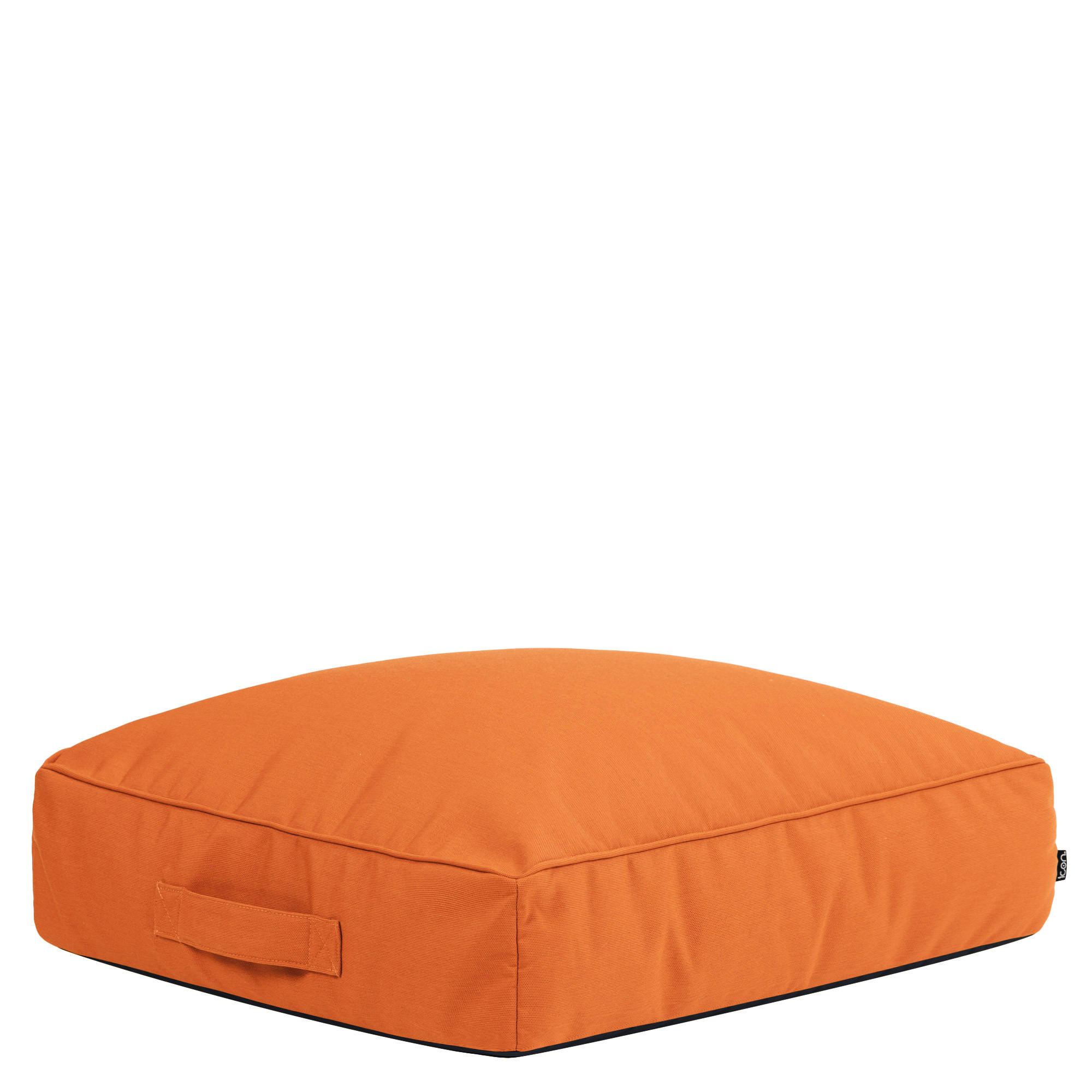 BODENKISSEN mit Sitzsackfüllung Solus - Orange, Textil (72/22/72cm) - icon