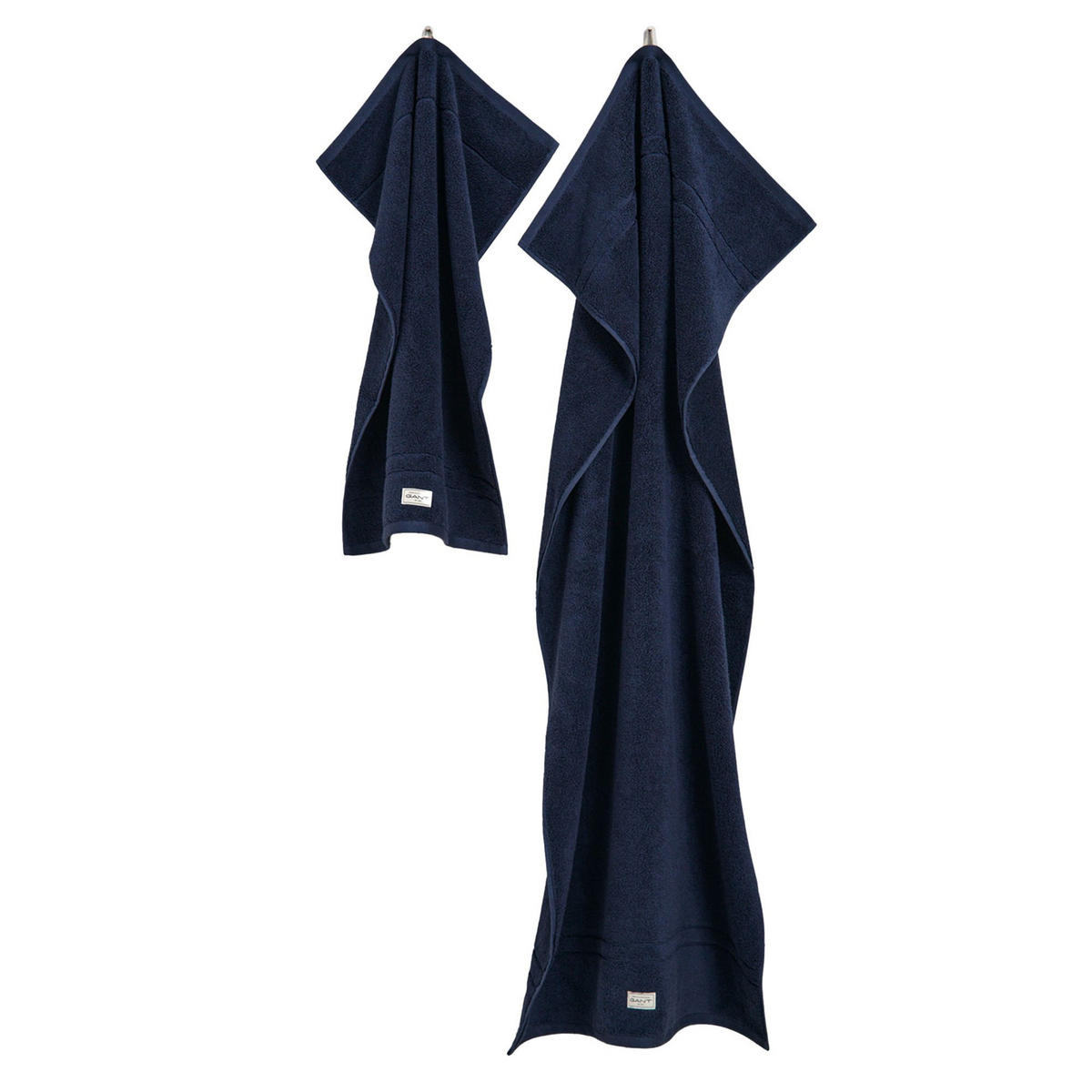 HANDTUCH Unisex Premium Towel Blau 4er Pack Baumwolle - Blau, Textil (70/50cm) - GANT