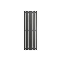 BADHEIZKÖRPER Stella 480x1400 mm Anthrazit mit Mittelanschluss - Anthrazit, Metall (48/140/5cm) - LuxeBath