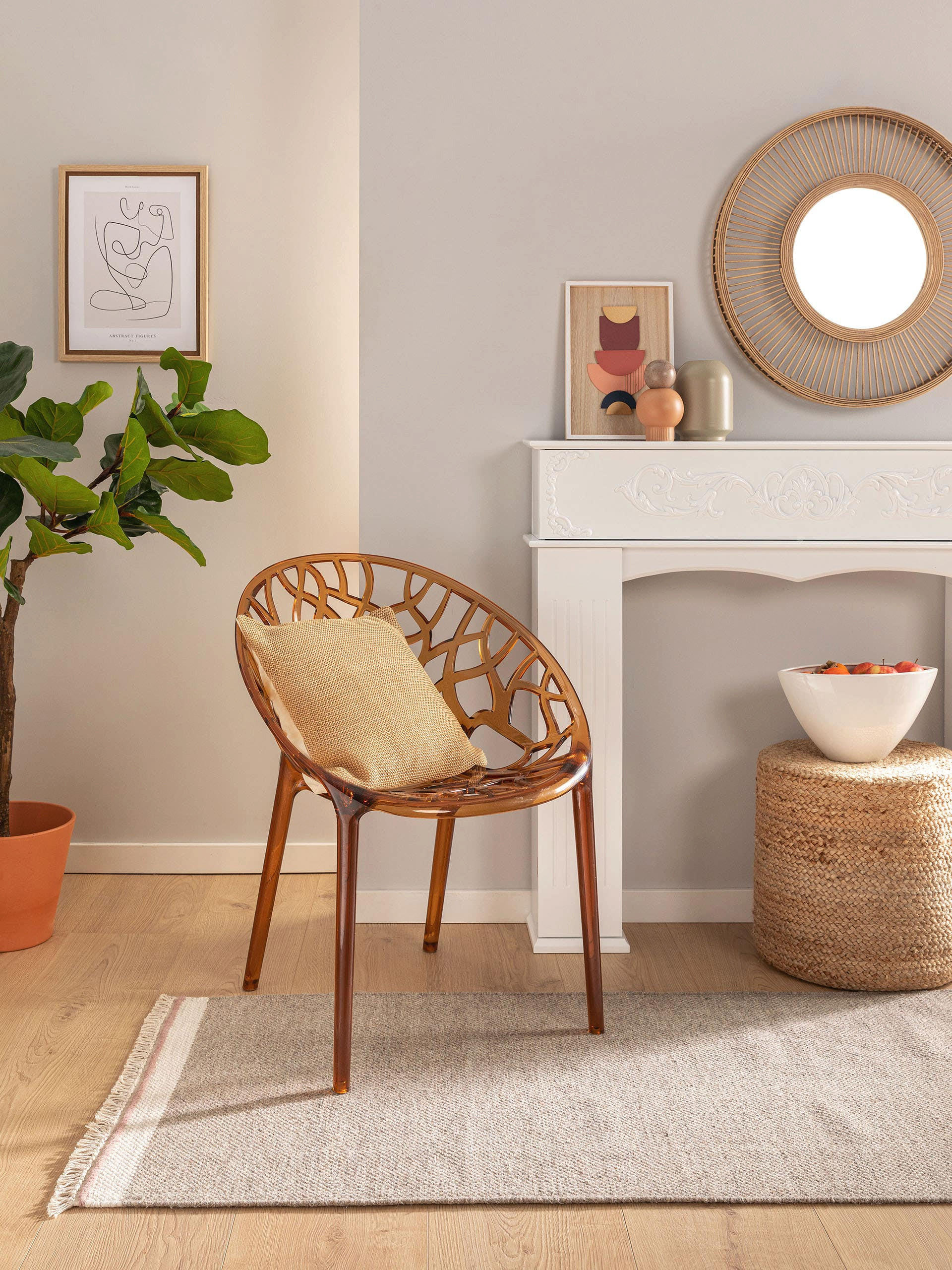 WOLLTEPPICH-LÄUFER Karla Grau 70x200 cm - Grau, Textil (70/200cm) - benuta Pop