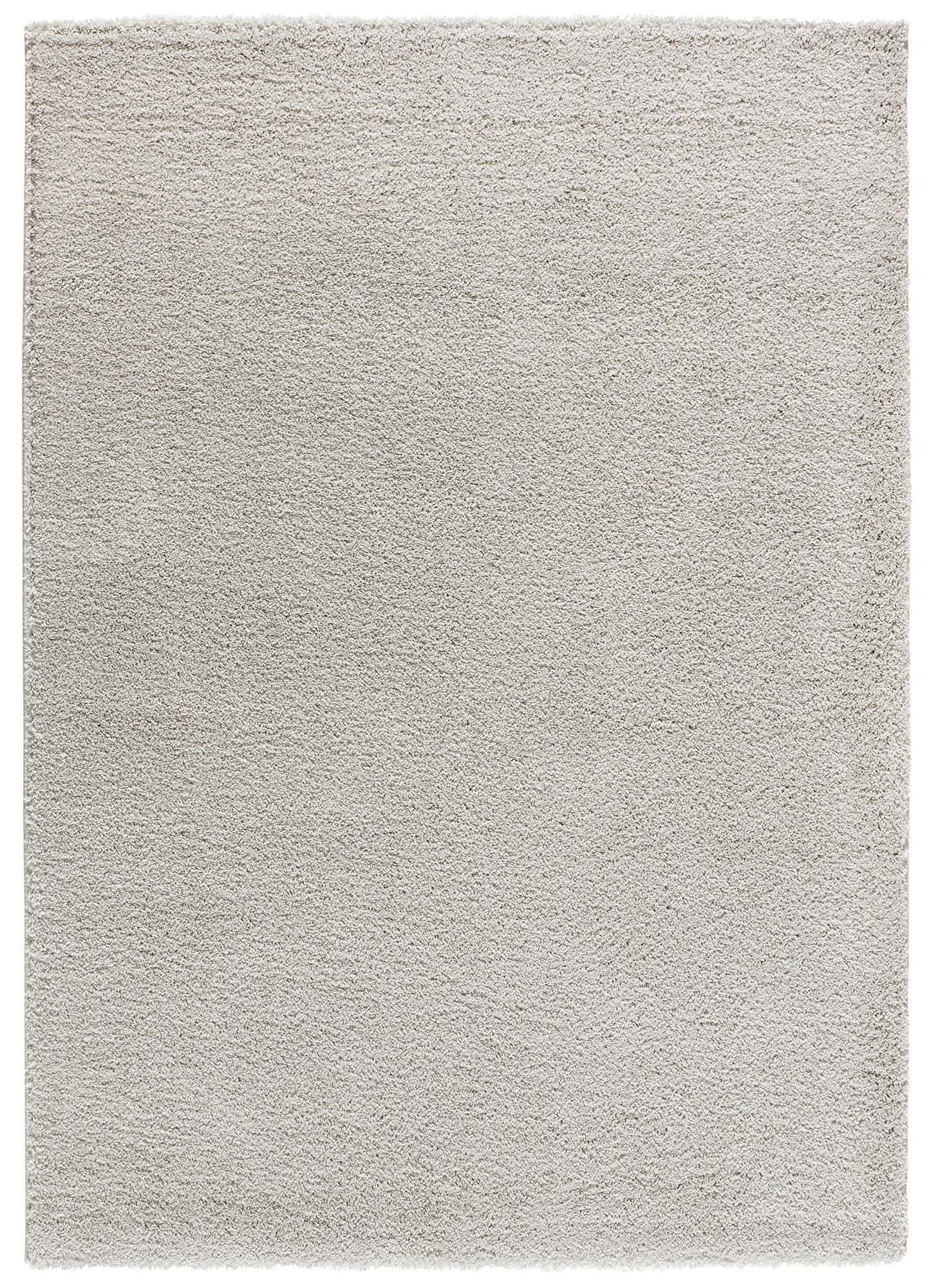 HOCHFLORTEPPICH Silber Atlas 60/120 cm - Silberfarben, Naturmaterialien/Textil (60/120cm) - Atticgo