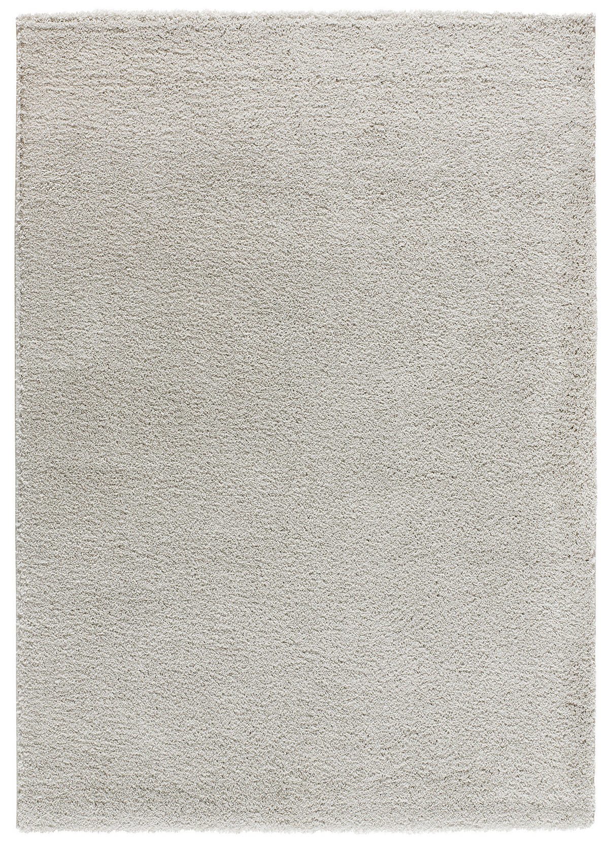 HOCHFLORTEPPICH Silber Atlas 60/120 cm - Silberfarben, Naturmaterialien/Textil (60/120cm) - Atticgo