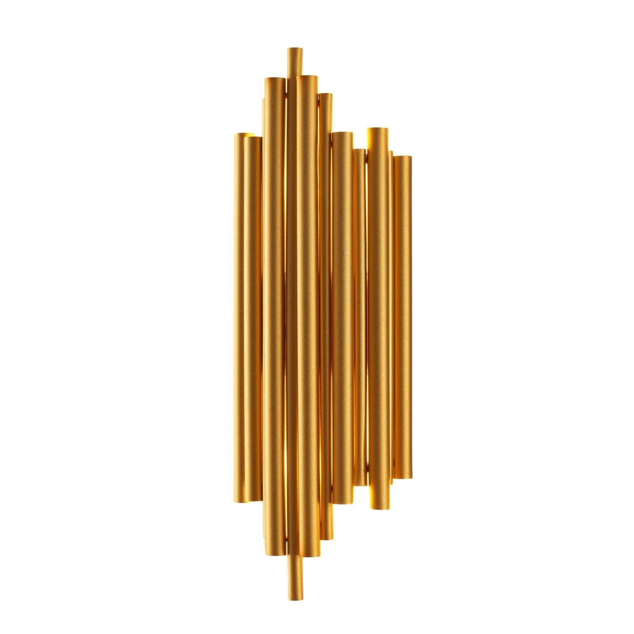 Kosilum Wandleuchte Gold 18x50x18 cm