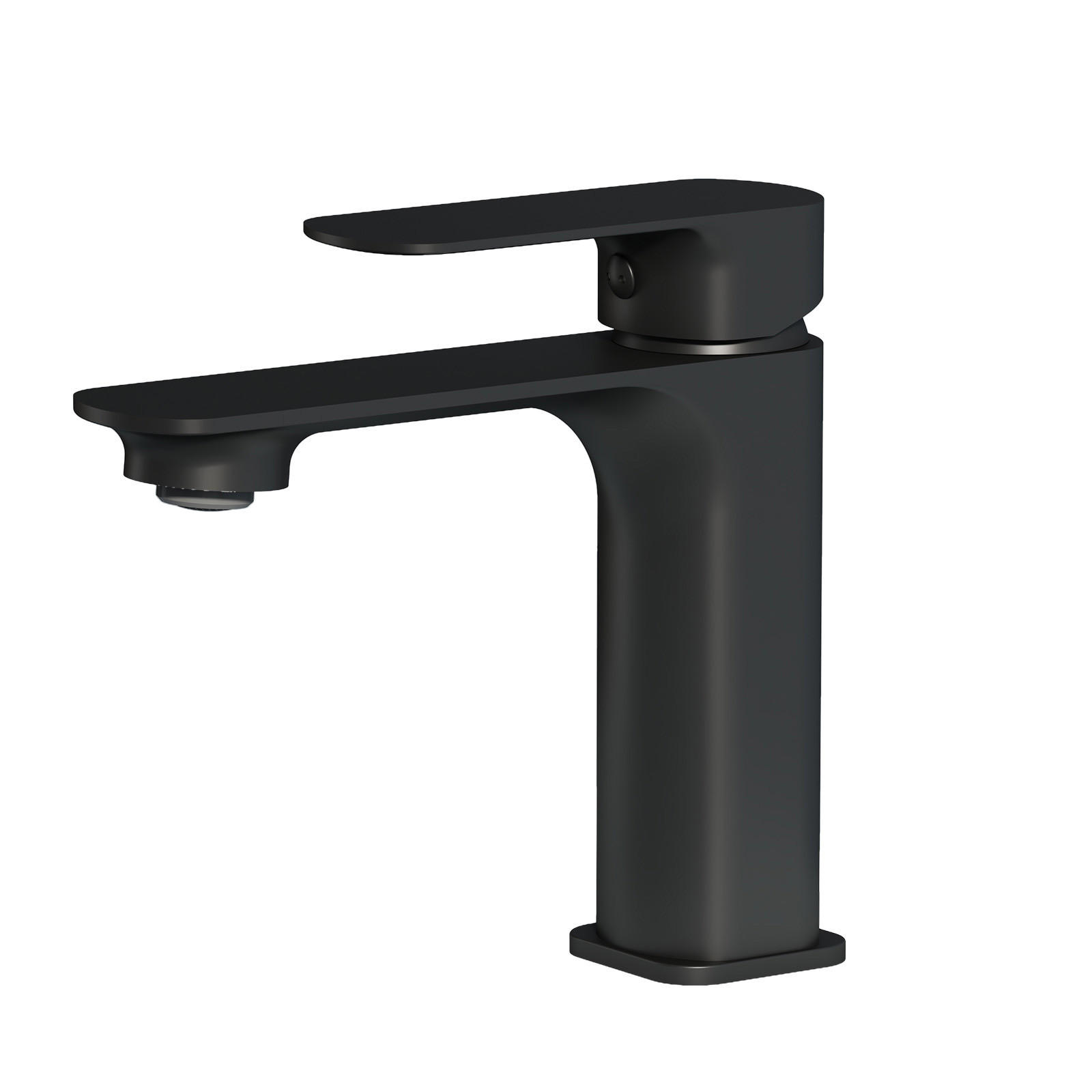 WASCHTISCHARMATUR aus 4MS-Messing Schwarz 15,2 cm - Schwarz, Metall (15.2/4.5/16.6cm) - EMKE