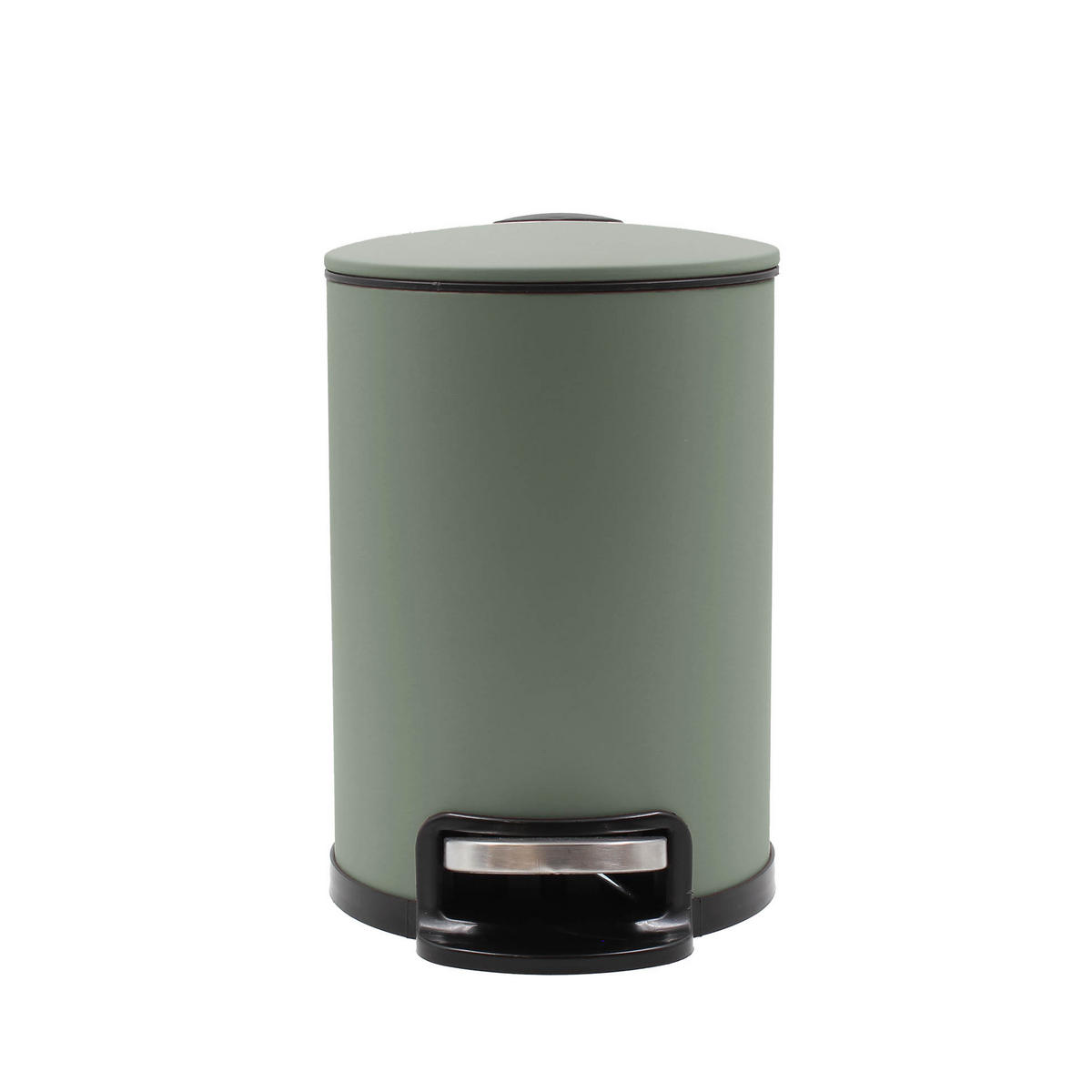 MÜLLEIMER Soft-Close 3 l Metaline - Hellgrün, Metall (20/25/17cm) - Douceur d´intérieur