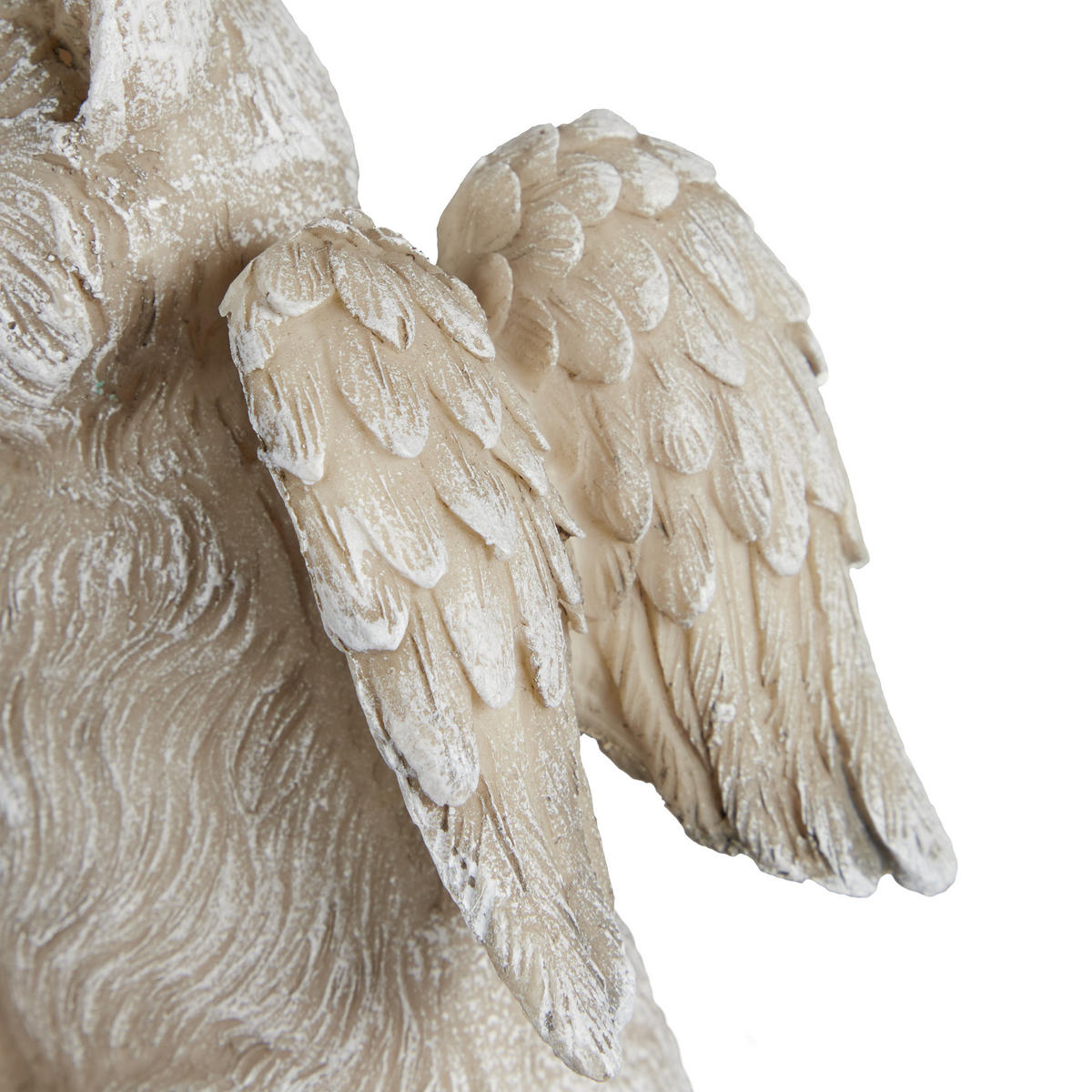 GRABSCHMUCK - Creme, Kunststoff (20.5/16/9cm) - Relaxdays