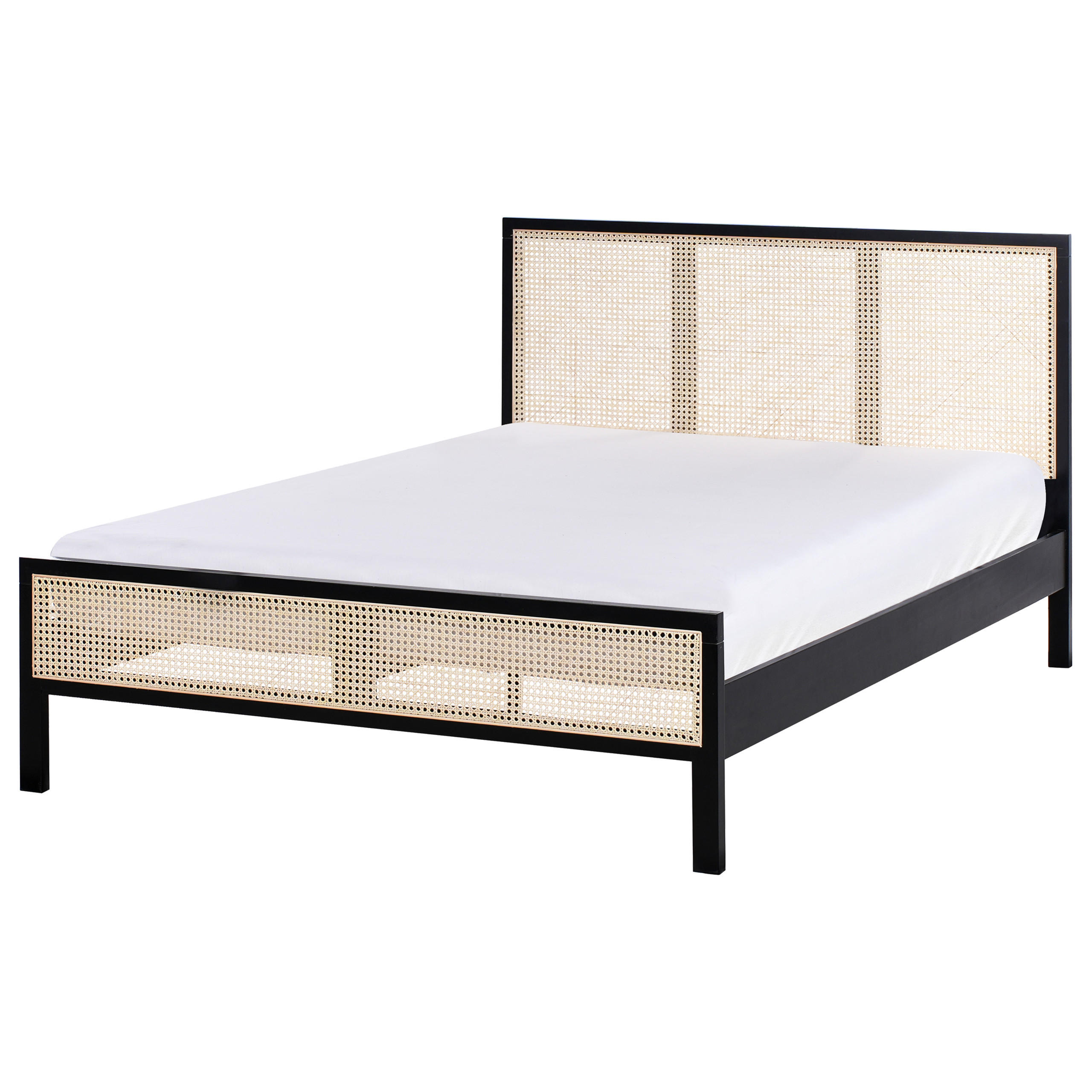 PAT cu somieră 140/200 cm maro deschis Salernas