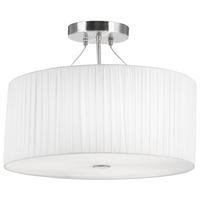 LED DECKENLEUCHTE Metall Weiß - Weiß, Metall (45/45/36cm)