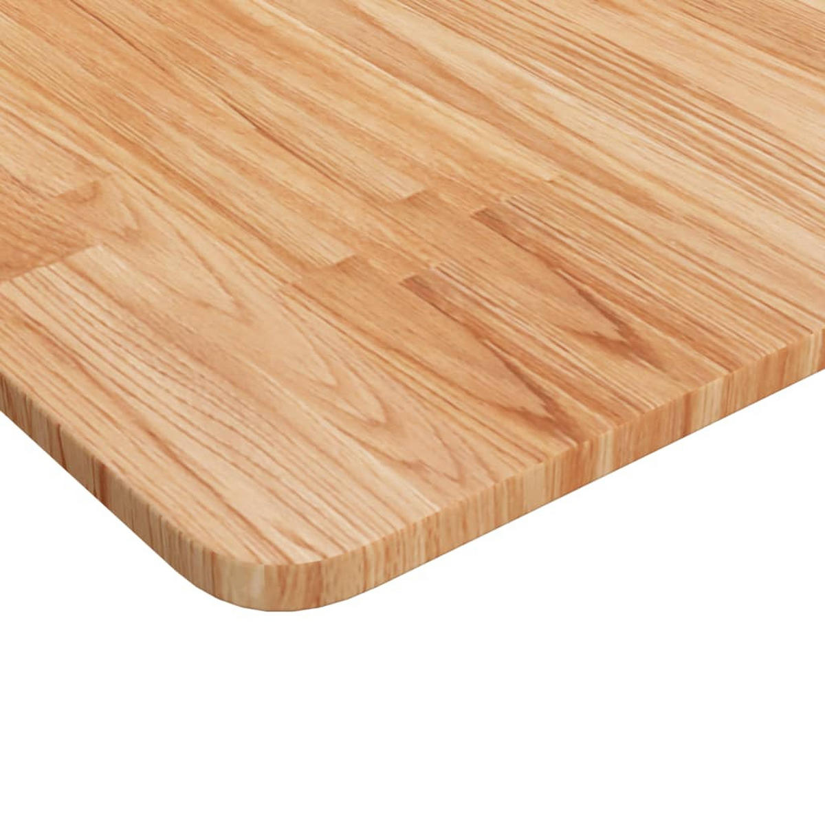 TISCHPLATTE Quadratisch Hellbraun 60/60/1,5Cm Behandelte Eiche - Braun, Holz (60/60/1.5cm) - vidaXL